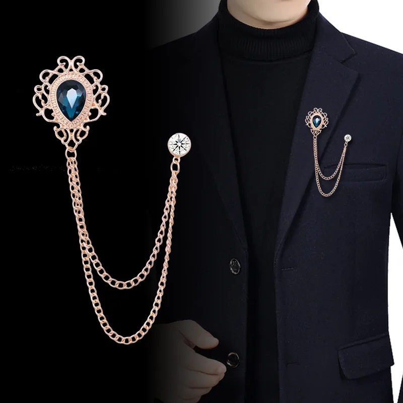 Women'S Accessories And Jewelry - New Vintage Tassel Chain Rhinestone Crystal