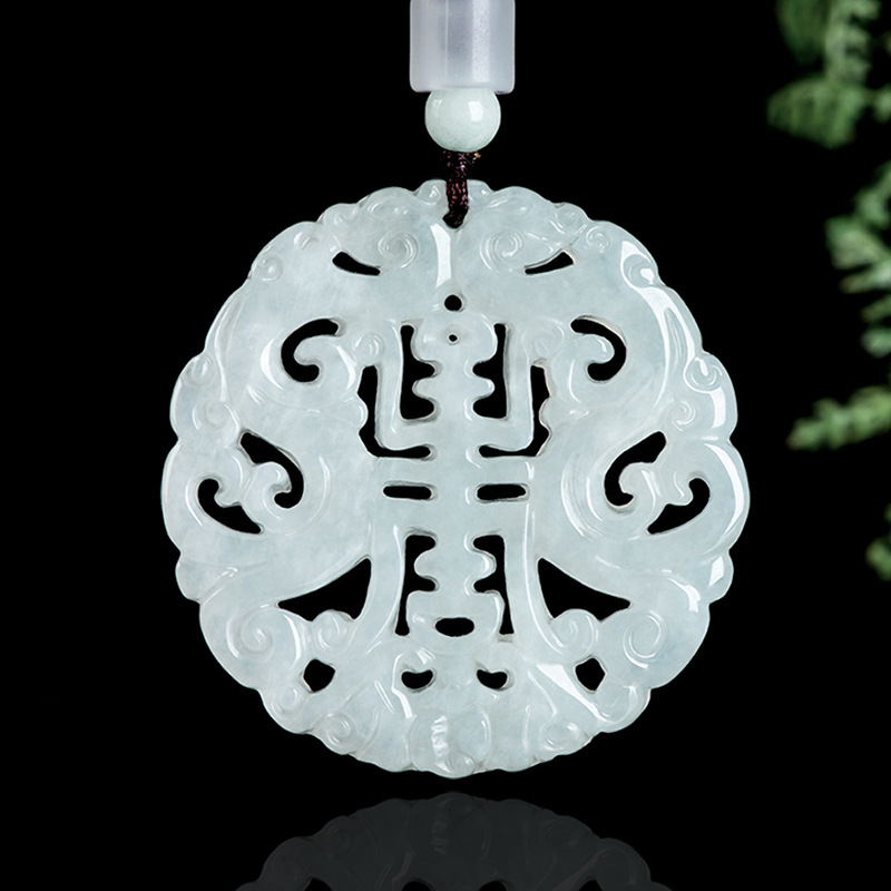 Women'S Accessories And Jewelry - Burmese Jadeite Dragon Pendant Necklace Vintage