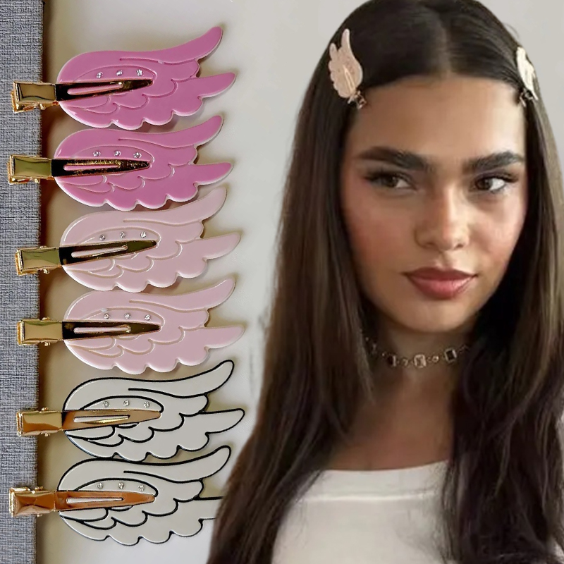 Women'S Vanity Accessories - 1/2pcs Cute Wings Hairpin Fun Hairpin
