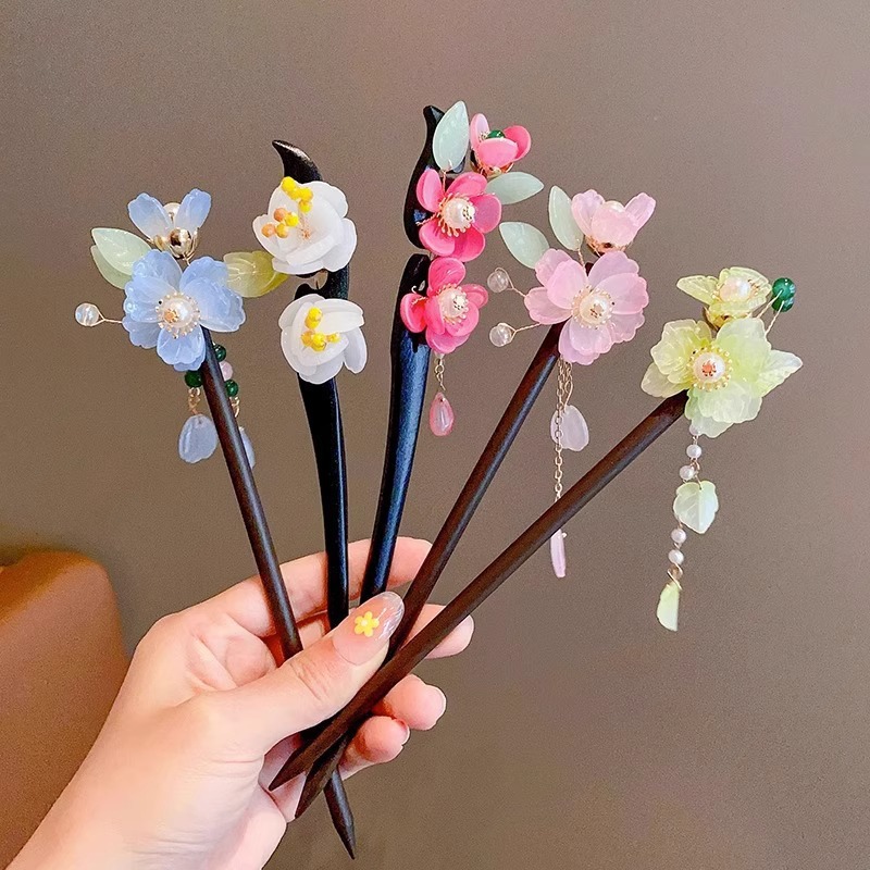 Women'S Accessories New Look - Girls New Magnolia Wood HairpinGood-looking Ins