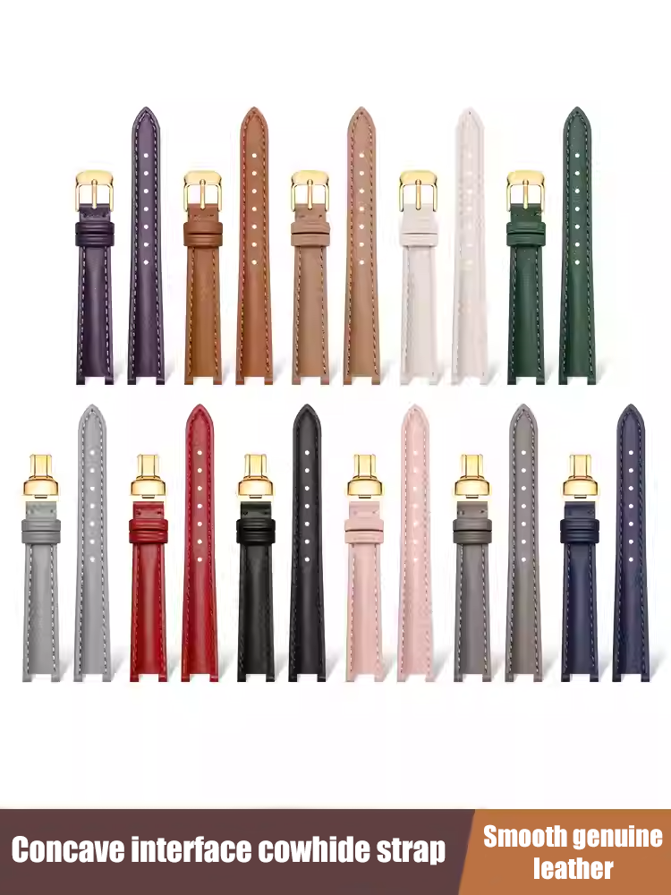 Women'S Accessories Gucci - High quality smooth leather concave interface