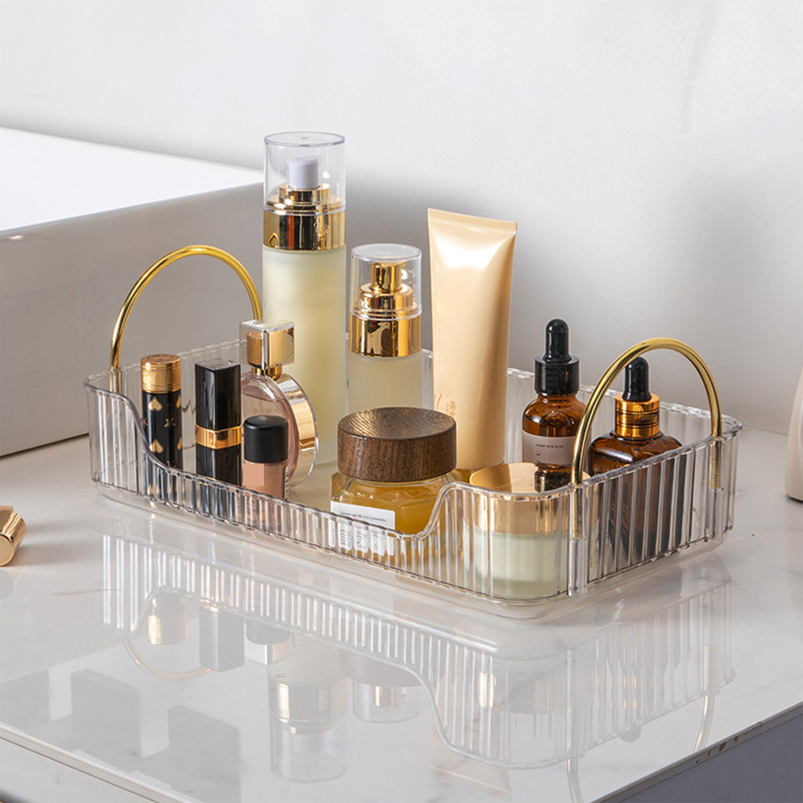 Bathroom Organizer Rack Light  - огляд і ціна Women'S Vanity Accessories