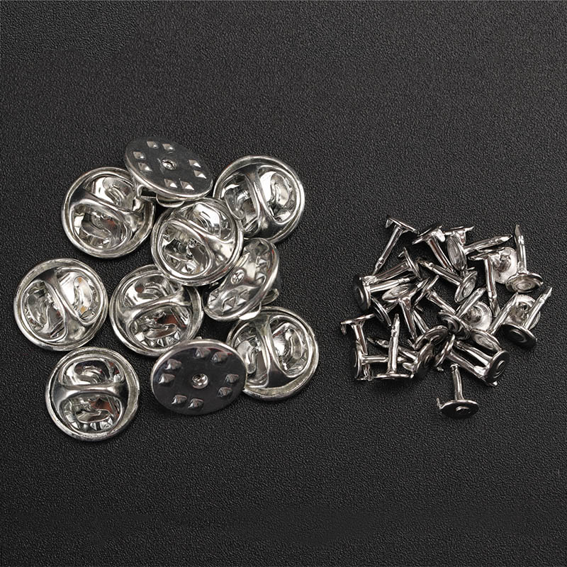 50sets/lot Metal Pin Backs Bro - огляд і ціна Brooch Pin Gold