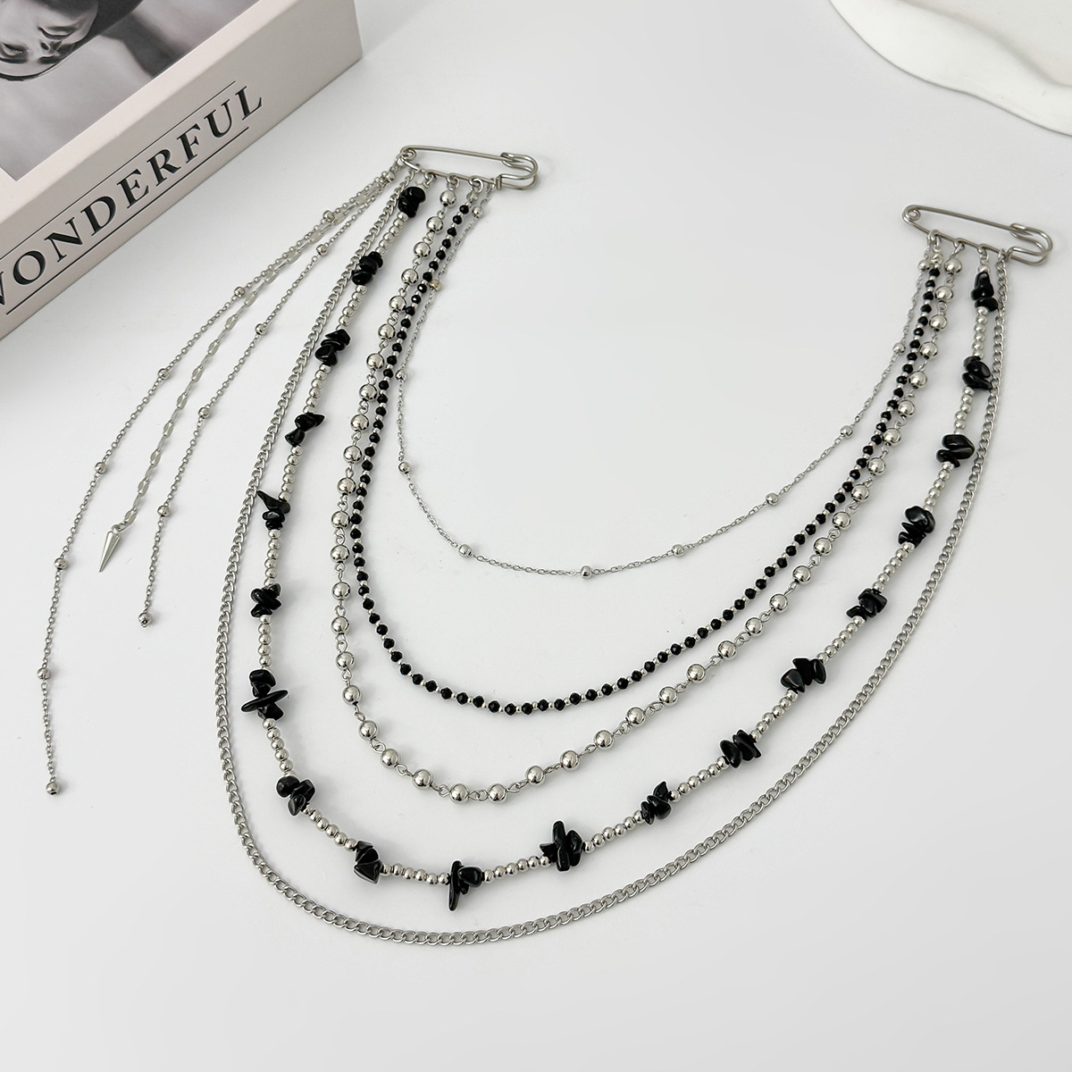 Punk Hip Hop Long Crystal Broo - огляд і ціна Women'S Accessories And Jewelry