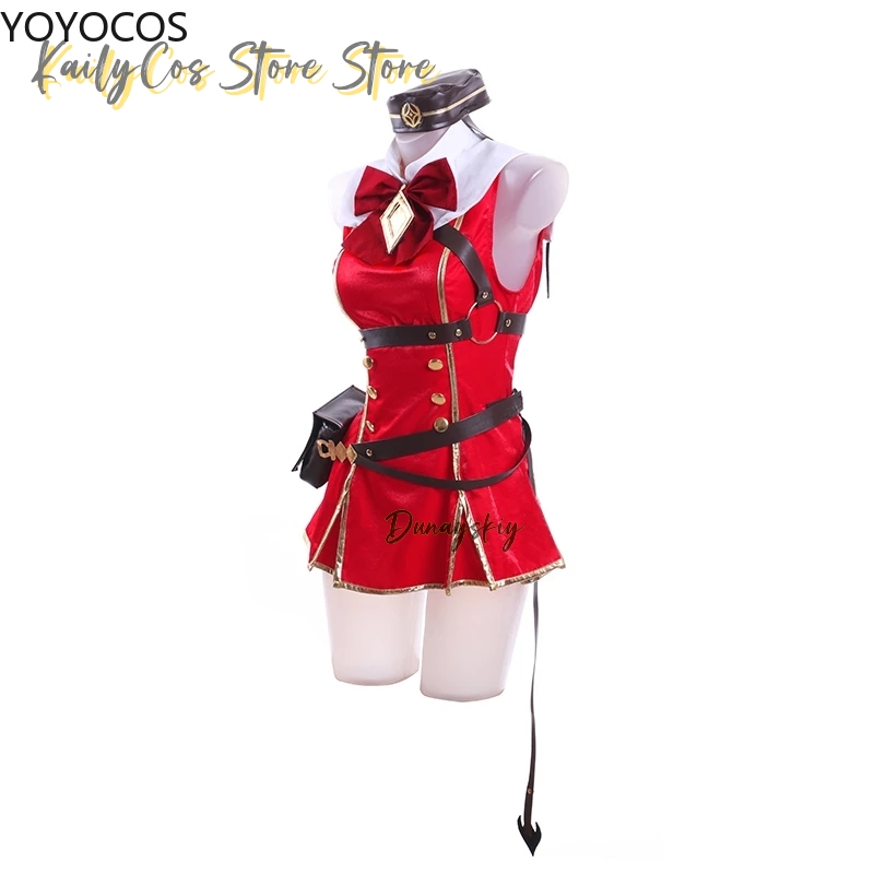 Gold Ship Cosplay Costume Wig  - огляд і ціна Women'S Red Accessories
