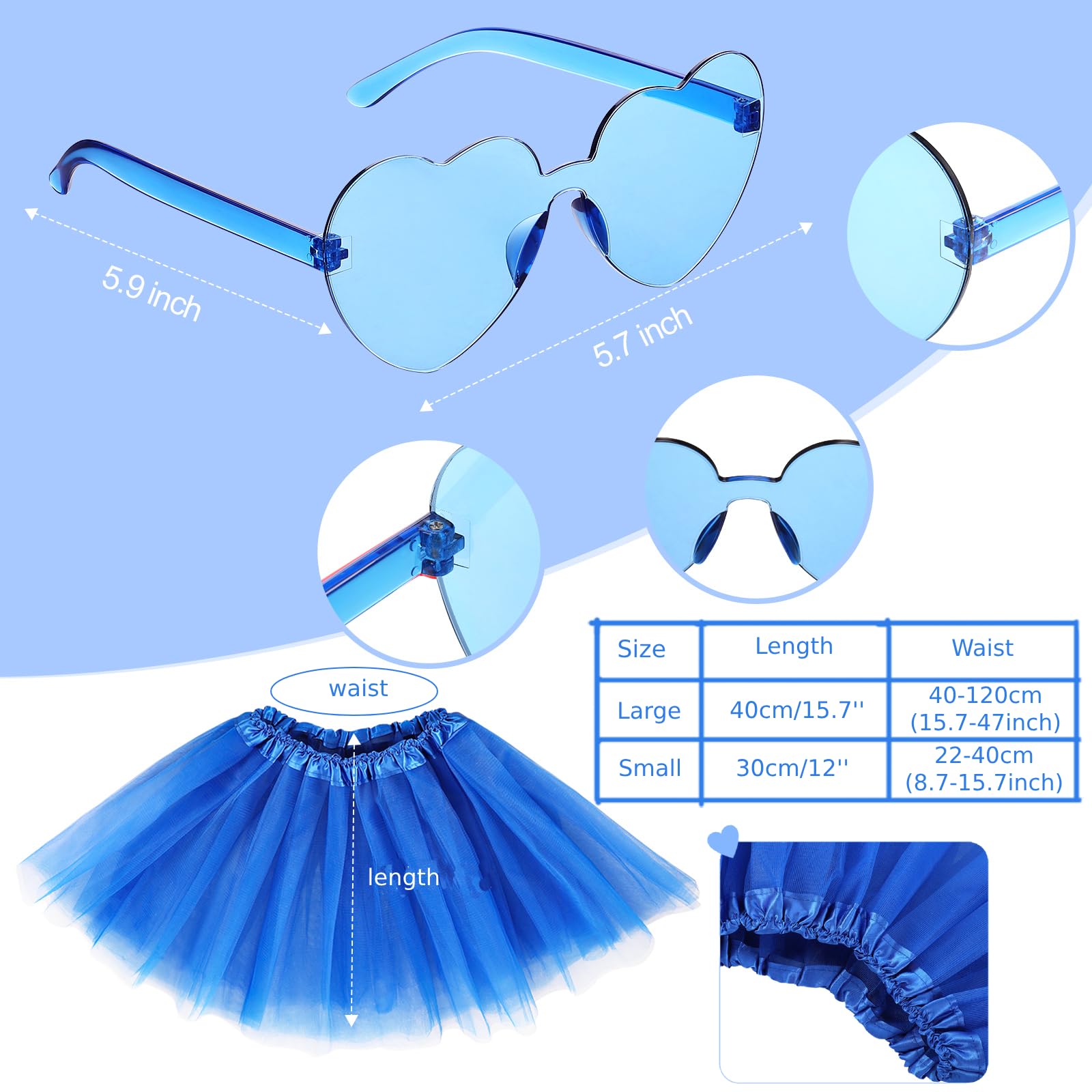 Women Tutu Costume Set Include - огляд і ціна Layered Necklace Set