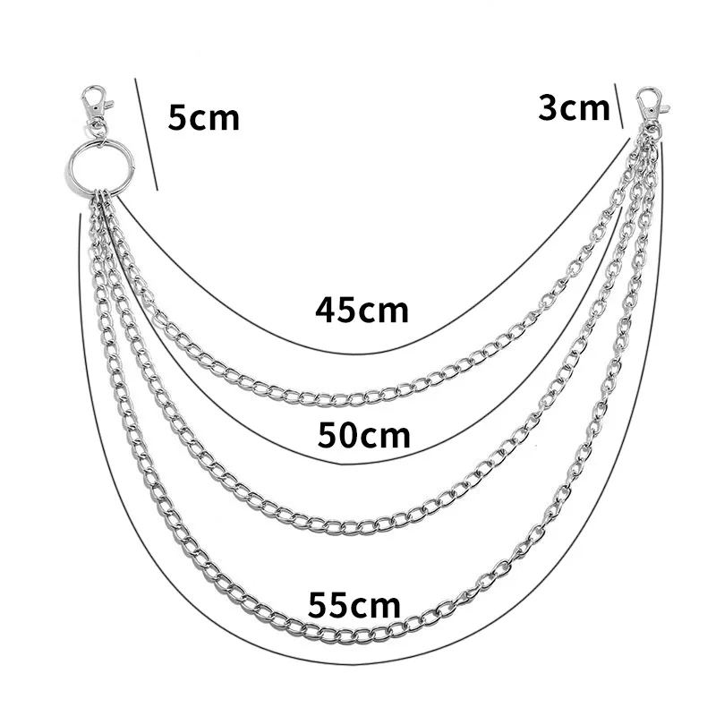 Layer Metal Belt Chain Punk Ho - огляд і ціна Women Electronic Accessories