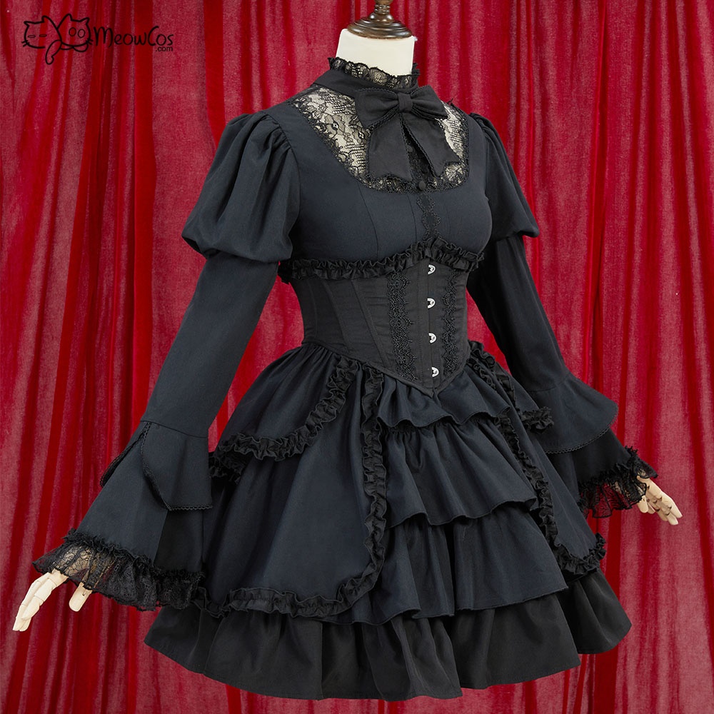 US Stock MEOWCOS Victorian Got - огляд і ціна Layered Necklace Set