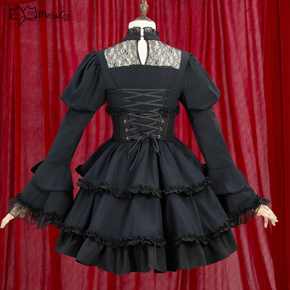 US Stock MEOWCOS Victorian Got - огляд і ціна Layered Necklace Set