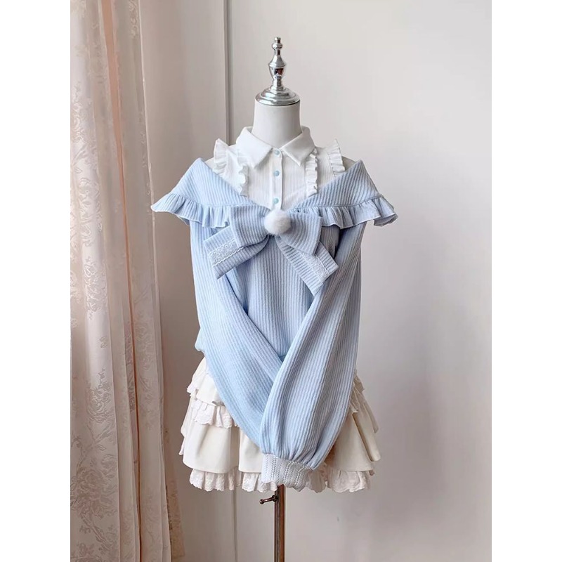 Kawaii Soft Girl Lolita 2 Piec - огляд і ціна Layered Necklace Set
