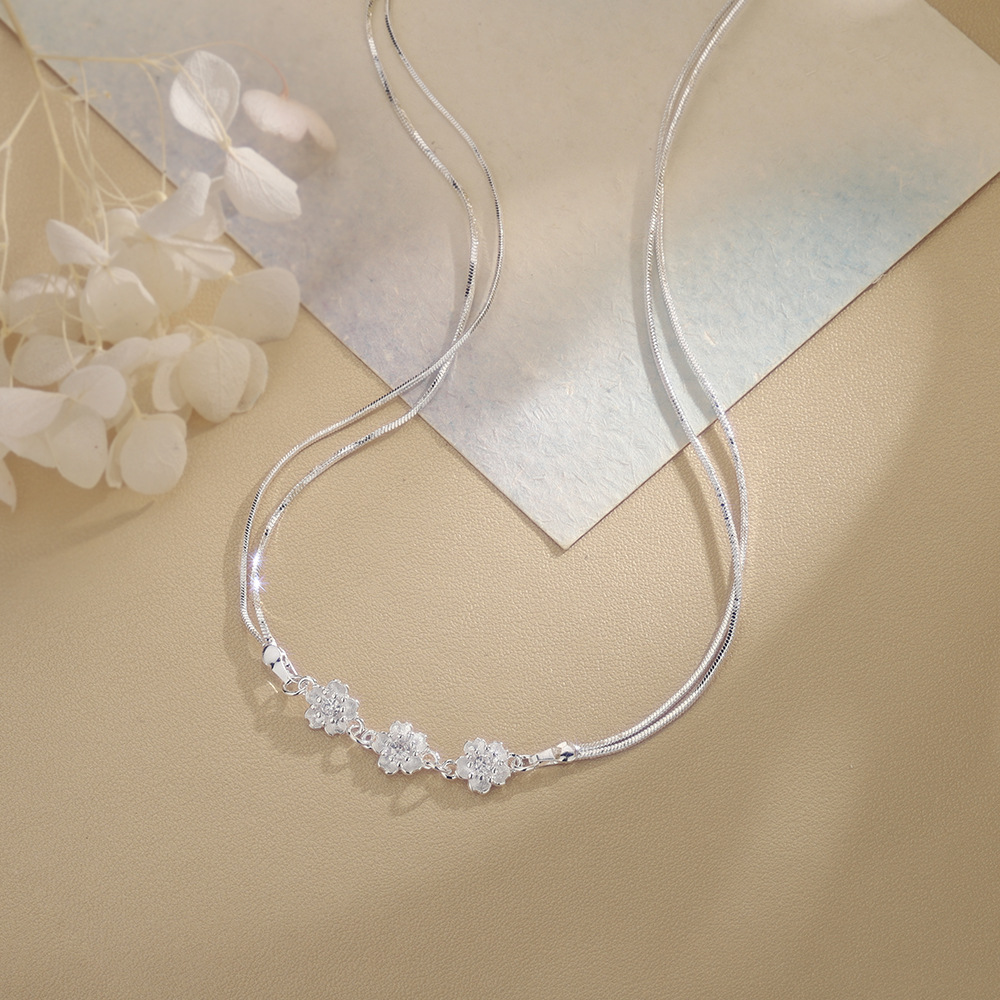 925 Sterling Silver Jewelry Do - огляд і ціна Layered Necklace Set