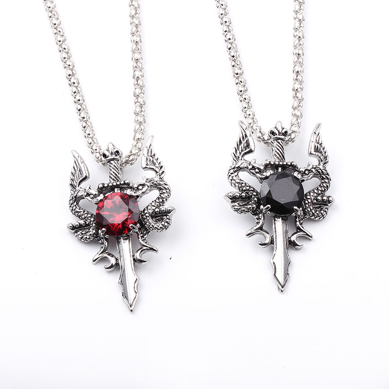 Double Dragon Black Gem Cross  - огляд і ціна Women Accessories Trendy