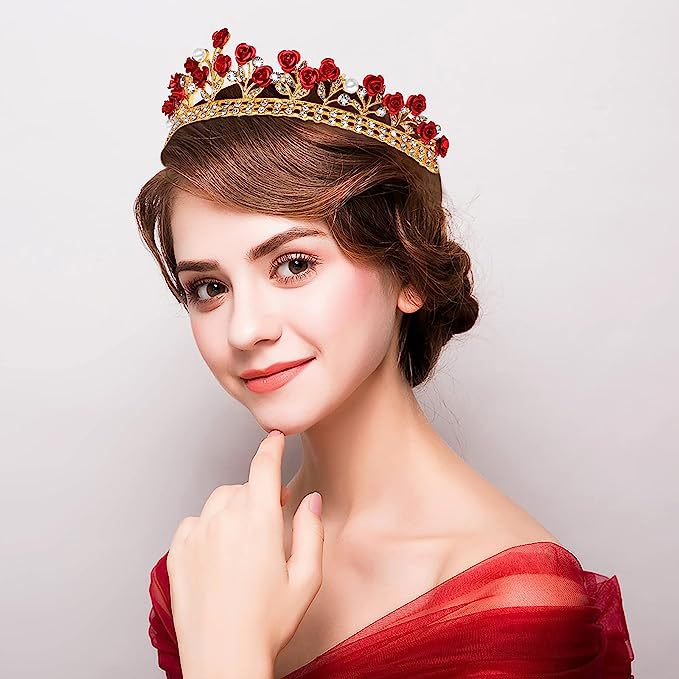 Baroque Ceramic Bridal Crown R - огляд і ціна Women'S Accessories And Jewelry
