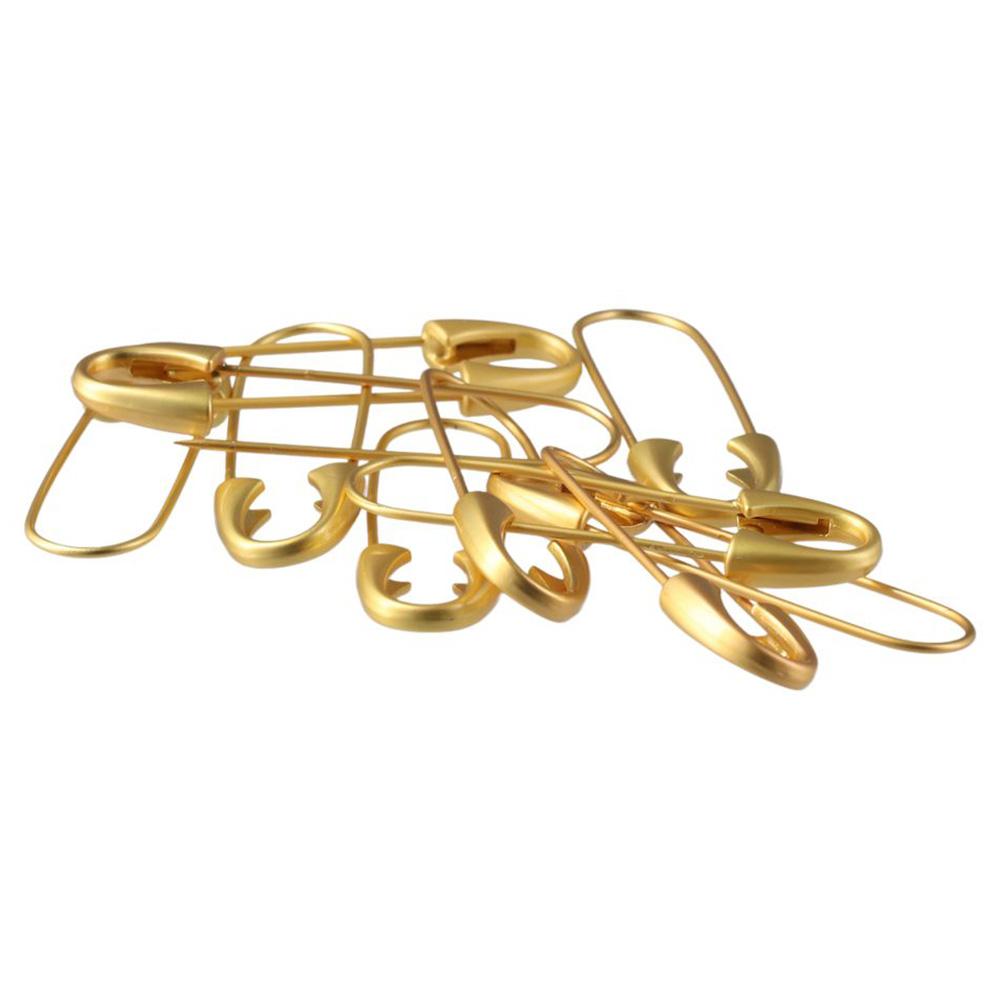 10Pcs DIY Metal Gold Brooches  - огляд і ціна Brooch Pin Gold