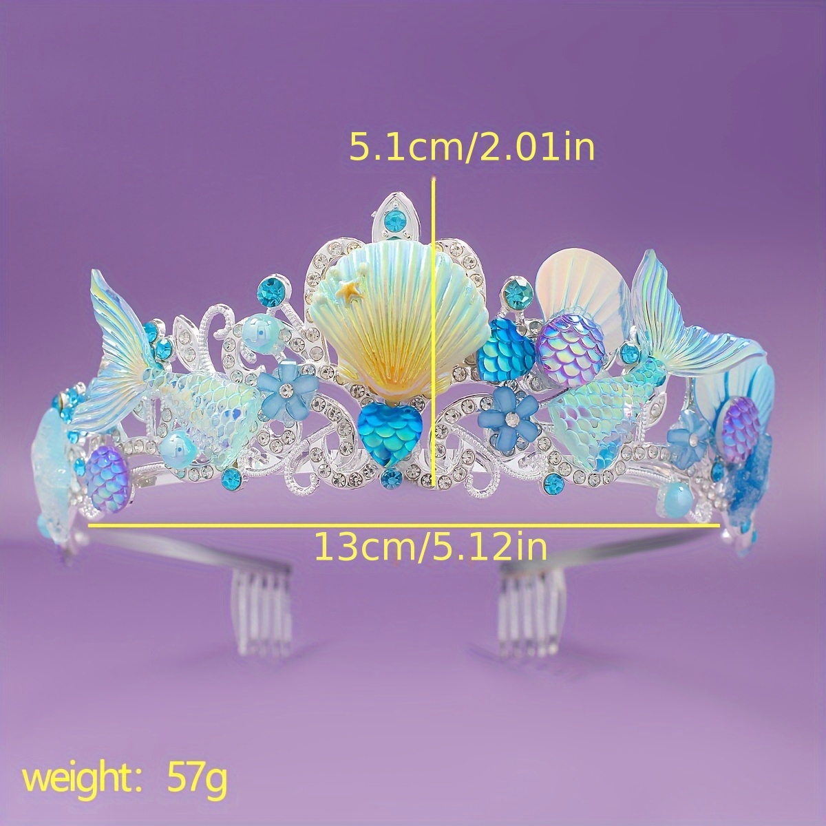 2025 New Mermaid Hair Comb Cro - огляд і ціна Women'S Accessories And Jewelry