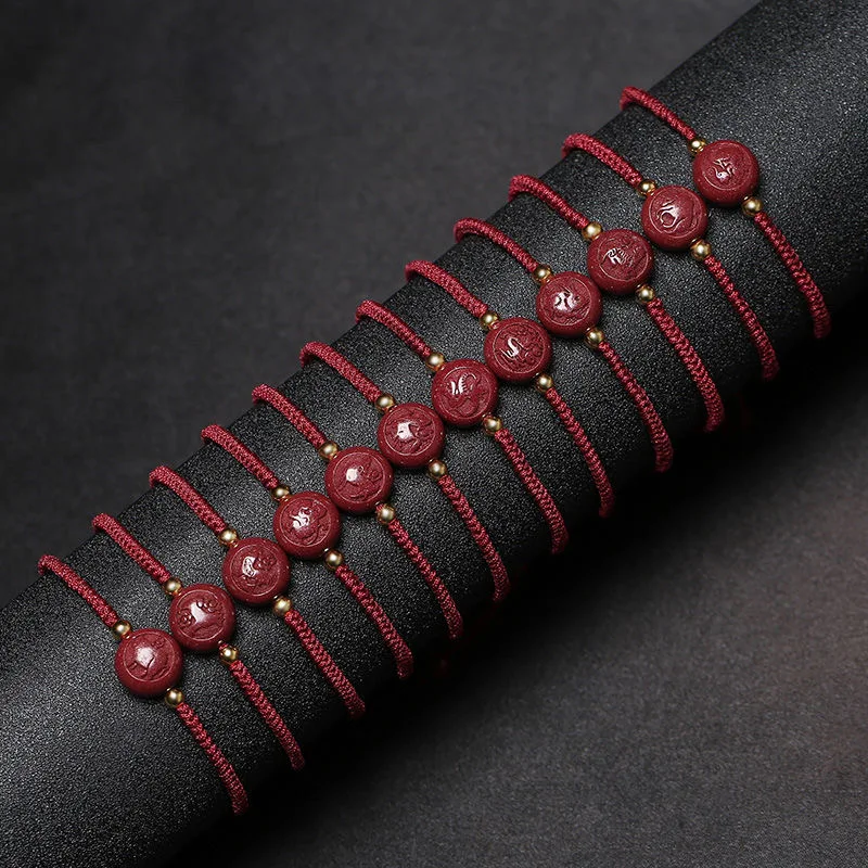 Customized Cinnabar Chinese Zo - огляд і ціна Women'S Red Accessories